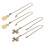 12X Ceiling Fan Pull Chain Fan Extension Chain Fan Chain Pulls Decorative 12 Inch Ceiling Fan Chain Extender Ornament B 4