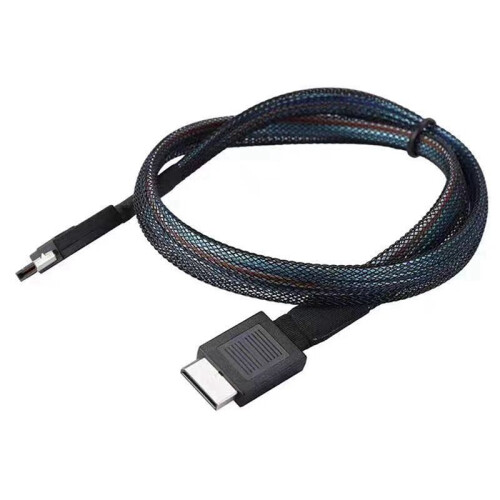 4X  Sas Server Multi-Function Convenient Hard Disk Cable Oculink SFF-8611 Pcie4.0 Array Card Connection Cable 2