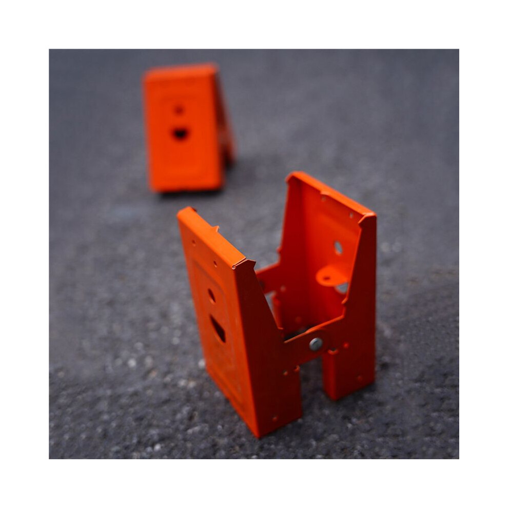 4X Woodworking Table Mobile Bracket Fixing Clip Saw Horse Clips Carpentry Furniture Reinforcement Clamp 6033339426351