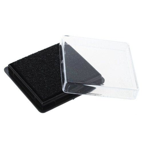 6X Stamp Pad Ink Pad Wedding Letter Document Black 1