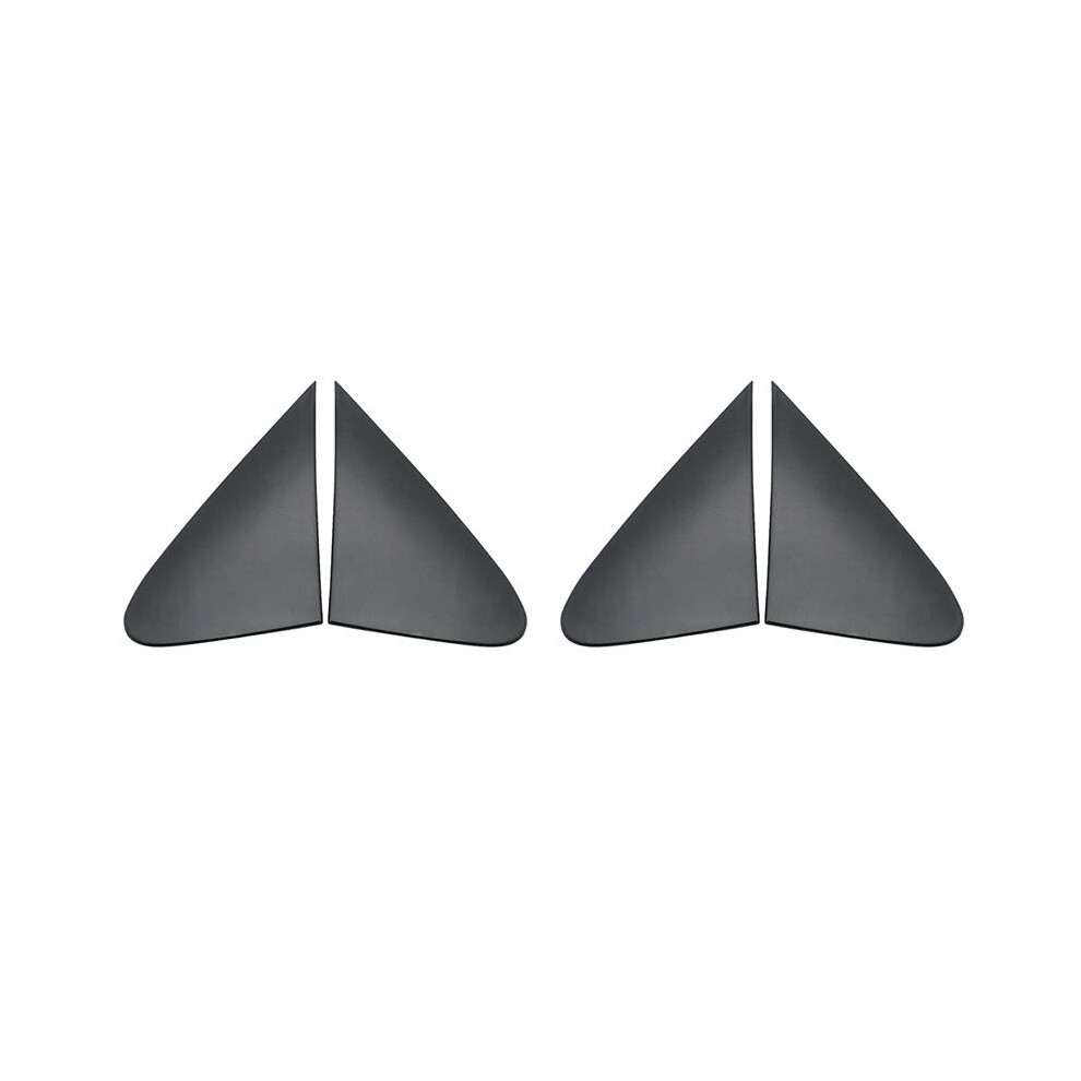 4X Reversing Mirror Triangle Plate Trim 60117-02060 60118-02060 For 2007-2013 Rearview Mirror 4711123167346