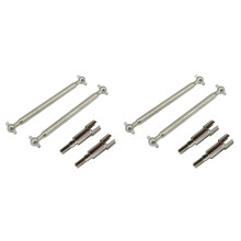 4x Arbre de Transmission Arrière En Métal CVD Dogbone pour Xinlehong Hosim Q901 Q902 Q903 9130 9136 9137 1/16 Accessoires de Pièces de Rechange de