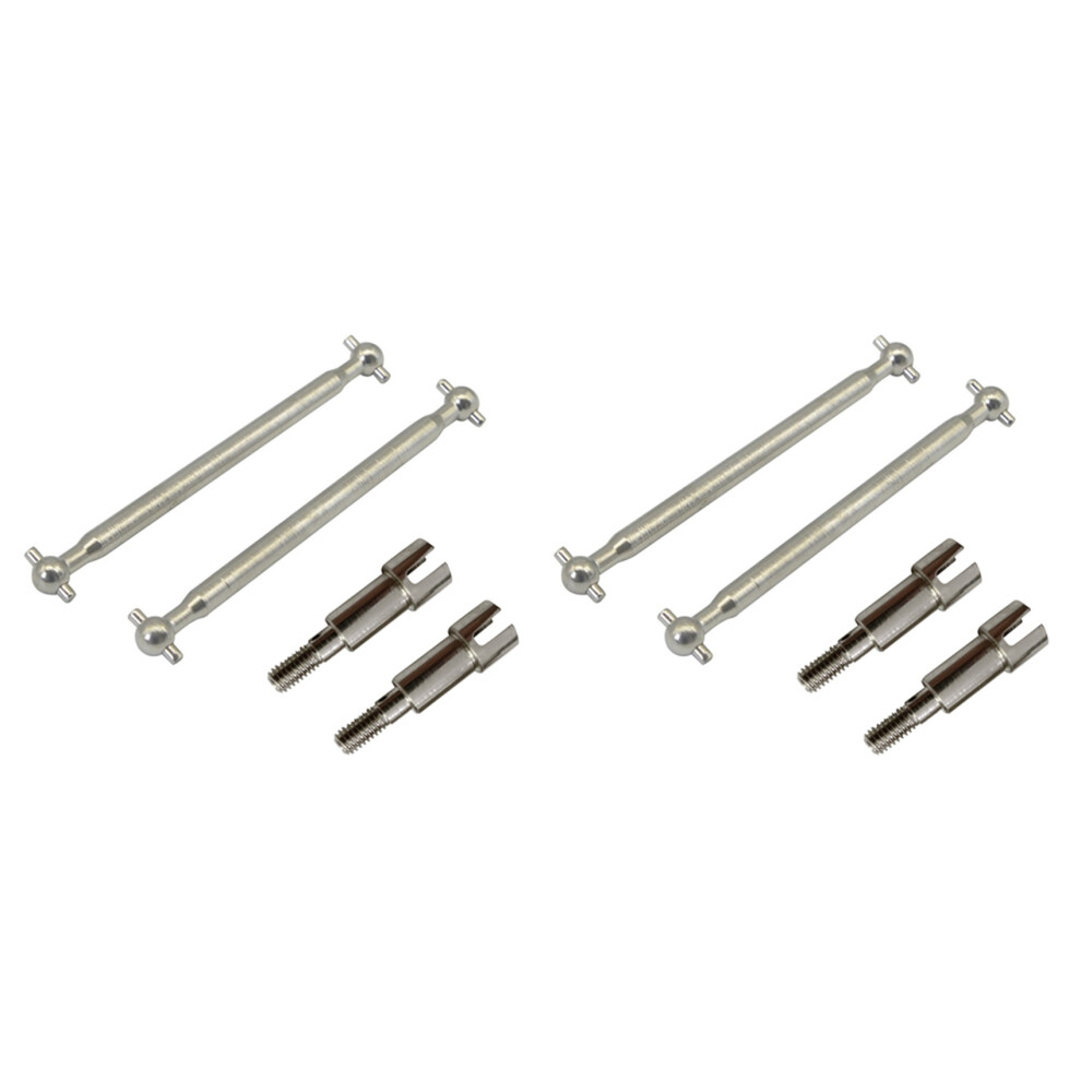 4X Metal Rear Drive Shaft Cvd Dogbone For Xinlehong Hosim Q901 Q902 Q903 9130 9136 9137 1/16 Rc Car Spare Parts 6032183264911