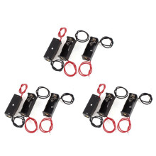 9 X Doppio Cavo di Plastica 1 X 23 A 12 V Della Batteria La Cassa del Supporto Della Batteria