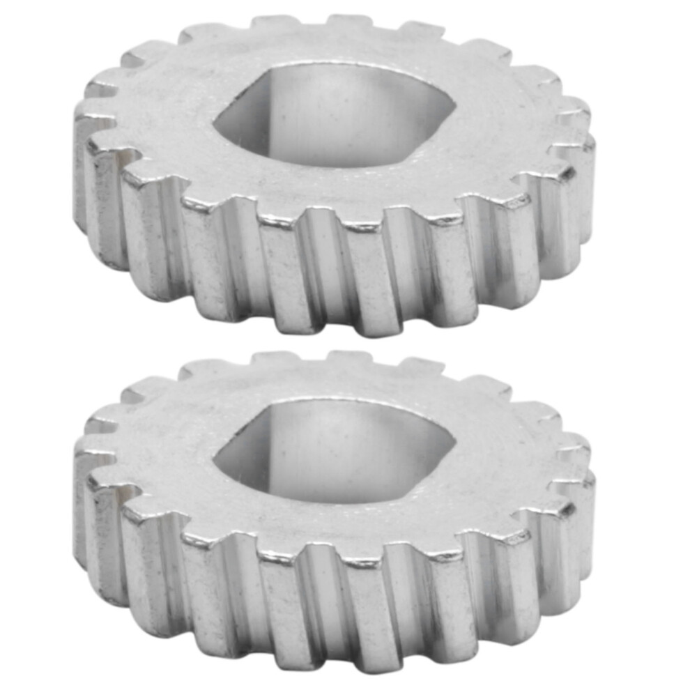 2X Car Window Lift System Sunroof Motor Repair Gear Cog For - W202 W203 W204 W210 W211 1993-2016 19 Teeth Silver 6032402015645