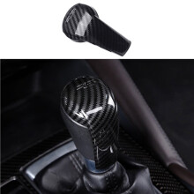 4X Schalt Knauf Abdeckung Trim Fuer Cx-5 Cx5 2017 2018 Automatik Getriebe Auto Schalt Knauf Dekoration Trim Aufkleber Abs Kunststoff Kohle Faser