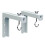 8Pcs Projector Curtain Hanger Projector Screen L-Bracket Mounting Hanger Holder Adjustable Extension Mount Stand 2