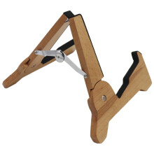 Folding Guitar Stand for Bass Ukulele and Acoustic Electric with Padded Support and Stable Base