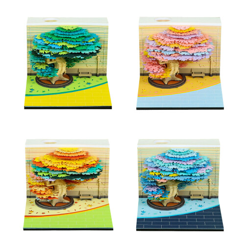 3D Molded Tree Desk Calendar twenty twenty six For-spring 1