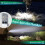 2X  LED Keychain Flashlight, Rechargeable Pocket Torch with 14 Modes 1000LM Small Powerful Torch IPX4 3