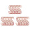 Pacote de 30 4 Polegadas Rose Gold Chrome Finish Steel Hanging Flat Hooks - S Shaped Hook Heavy-Duty S Hooks, para UtensíLios Cozinha, Potes, 1