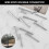 20Pcs Invisible Cable Railing Kit, Swage Stud End for Cable Railing, Swage Tensioner Cable Railing System for Wood 4