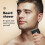 Travel Friendly Cordless Shaver Single  Blade System Bald-White 6
