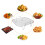 Grille de cuisson facile de forme carrée de gril de friteuses 7