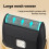 Travel Friendly Cordless Shaver Single  Blade System Bald-White 7