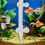 20PCS Aquarium Divider Fish Tank Divider Filter Grids Separation Grid Tray Isolation Board Grid with 20 PCS Sucker Clips 10