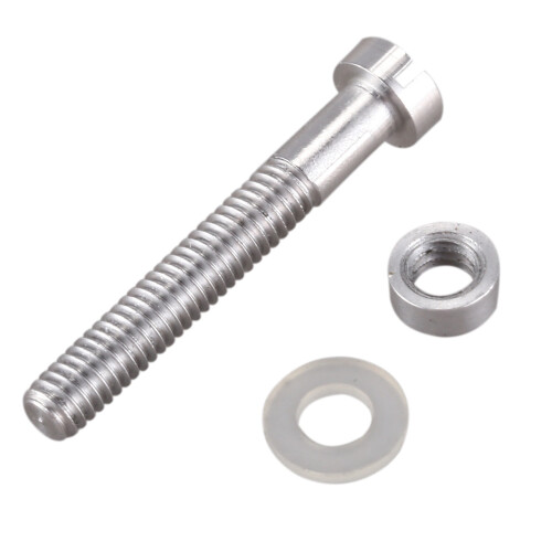 8Pcs M2.5X18.5mm Turntable Phonograph Screws,Hardware Replacement Headshells Cartridge Stylus Mounting