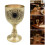 Schnapsglas mit geprägten Edelsteinen, 50 ml, Kelchbecher,-1 3