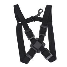 Adjustable Saxophone Shoulder Strap with Padded Support for Alto and Tenor, Relieves Neck and Back Pain