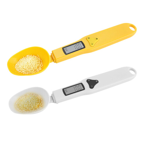 Compacts Digital Food Scale Electronic Measuring Spoon-White 1