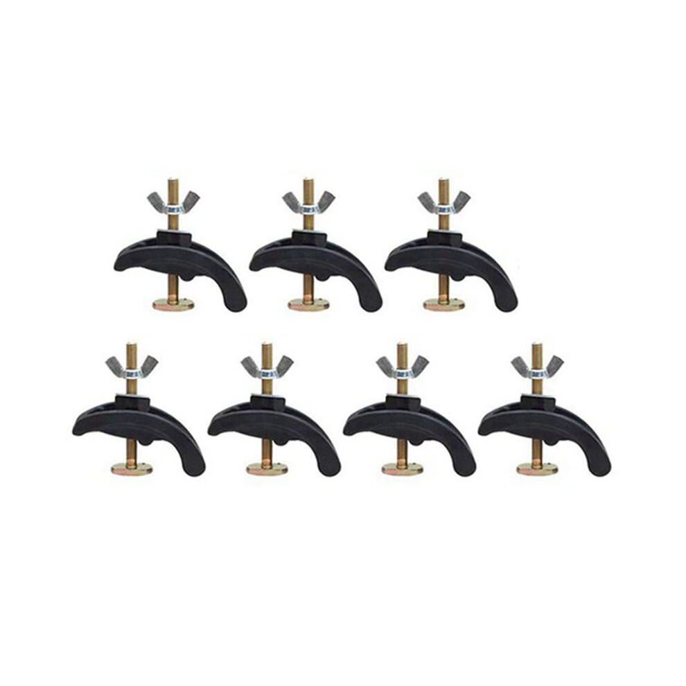 7Sets 85Mm Cnc Milling Engraving Machine Part Press Plate Clamp Fixture Fastening Platen Router For T-Slot Working Table 6032982497251