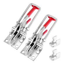 2-Pack 2000 Pund Kapacitet Heavy Duty Justerbar SpäRr U-Bult SjäLvlåSande VippkläMma