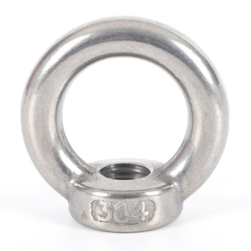 10X M10 Eye Mutter Rostfritt Stål Marine Lifting Eye Mutter Ring Mutter Eyelet för Kabellyft 2