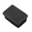 40 Pcs Plastic Rectangular End Cap 30mm X 20mm Threaded Pipe Tube Insert Rubber Feet 6