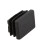 40 Pcs Plastic Rectangular End Cap 30mm X 20mm Threaded Pipe Tube Insert Rubber Feet 8
