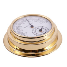 Thermometer Hygrometer Barometer Watches Clock 4 Whole Set Weather Station Meter