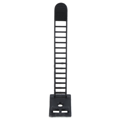 100Pcs 2 Sizes Adjustable Self-Adhesive Nylon Cable Straps Cable Ties Cord Clamp for wire management, Large and Small 2