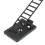 100Pcs 2 Sizes Adjustable Self-Adhesive Nylon Cable Straps Cable Ties Cord Clamp for wire management, Large and Small 7