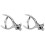 2X Pattern Notcher Tool for Fabric Sewing Pattern Pliers for Cloth Professional Hole Puncher Punching Pliers, 2mm 1