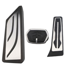 Brake Pedal Cover Accelerator Pedal Cover Rest Pedal Cover for X1 X2 F48 F39 F45 F46 F40 1 2 Series MPV 220i LHD