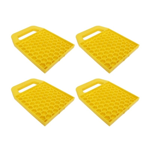 4 Cuscinetti Antiscivolo Resistenti Alle Intemperie per Rimorchio