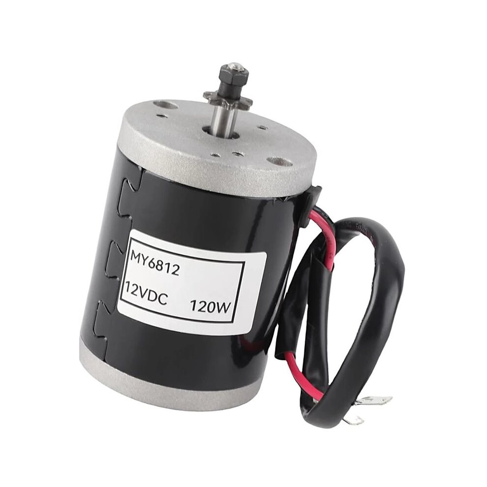 My6812 12V 120W Brushed Motor Electric Reduction Brush Gear Motor For Diy Electric Scooter Bikes Bicycle Motorcycle 4713937338707