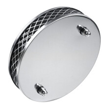 Chrome Pancake High Air Flow Filter for 1.5 Inch SU HS4 Carburettor - Enhanced Engine Performance