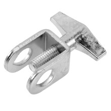 Drum Cowbell Holder with Adjustable Extension Arm, Secure Clamp Mount and Clip Lock Design