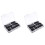 400Pcs R-Type P-Type Cable Clamps Plastic Nylon Wire Clip Assortment Kit Hardware Tools Cable Clip Buckle Clips Ties 1
