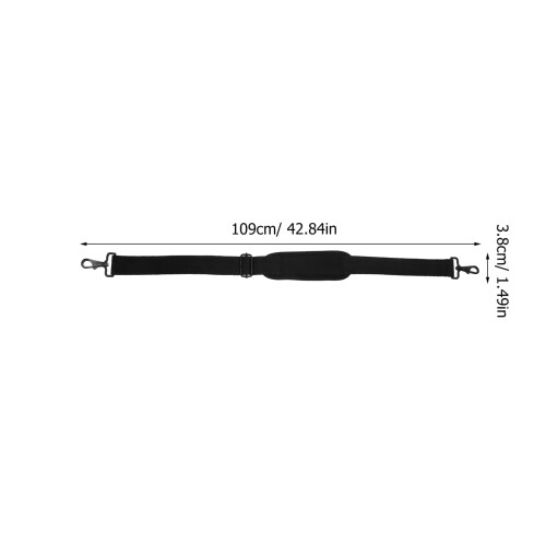 Durable Violin Case Shoulder Strap, Adjustable Polyester Replacement with Comfortable Carry Support 1