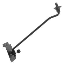 Cymbal Boom Arm Wall Mount Bracket, Adjustable Iron Drum Cymbal Wall Hanger for SpaceSaving Setup