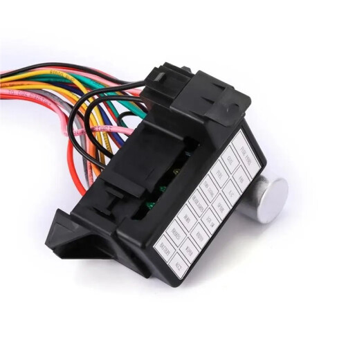 Faisceau de Câblage Universel pour Modifications et Réparations Automobiles (14 Circuits, 12 V) 2