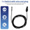 4M Length K-01 Torch Micro- Trigger with Wire  Aviation Plug Fitting for TIG Plasma Cutting Welding Torch 2