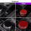 Kit di Anelli Decorativi per Pomello del Volume Multimediale Della Console Centrale per 6