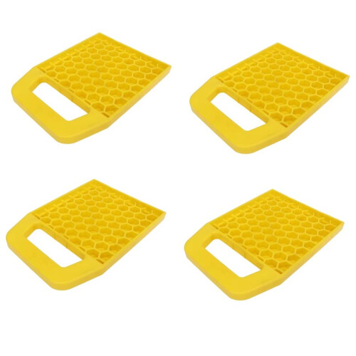 4 Cuscinetti Antiscivolo Resistenti Alle Intemperie per Rimorchio 1