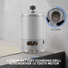 -Motor 18V voor Elektrische Auto voor Kinderen, RC-Rit, Elektrische Motor voor Babyauto RS550 Versnellingsbak 12 Tanden Motor