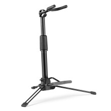 Foldable Digital Wind Instrument Stand with Adjustable Height and Stable Metal Construction