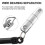 Cable Pulling Swivel Wire Bearing Breakaway Swivel 1 Ton - 1Pcs 6