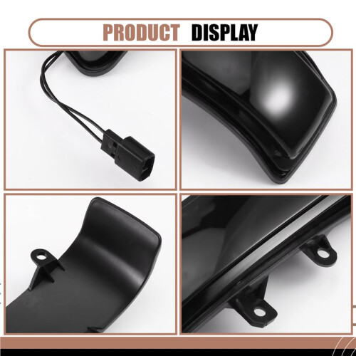 Clignotant Dynamique à del avec Feu Clignotant Latéral pour 1