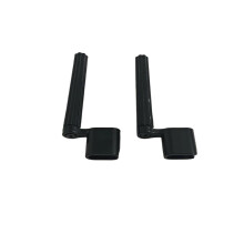 2PCS Guitar String Winder Set for Acoustic Guitar, Ergonomic Grip, Fast String Winding, Black Finish